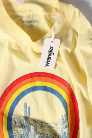 Дамска тениска Wrangler, Размер S, Цвят Жълт, Цена 40,60 лв.