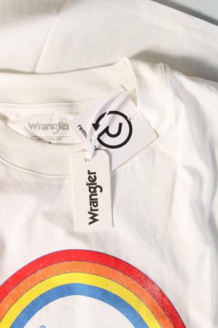 Damen T-Shirt Wrangler, Größe S, Farbe Weiß, Preis 21,23 €