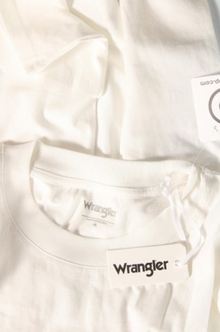 Γυναικείο t-shirt Wrangler, Μέγεθος M, Χρώμα Λευκό, Τιμή 17,04 €