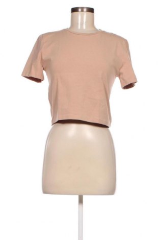 Damen T-Shirt Zara, Größe L, Farbe Beige, Preis 3,61 €