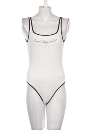 Дамски бански Karl Lagerfeld, Размер M, Цвят Бял, Цена 219,00 лв.