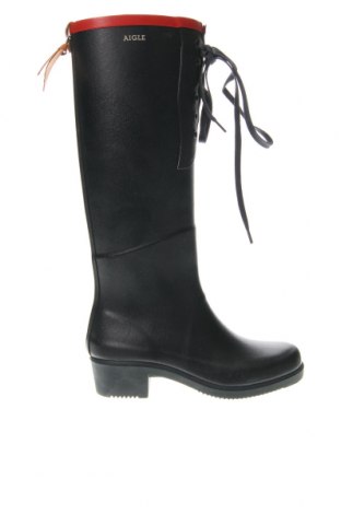 Γυναικείες μπότες Aigle, Μέγεθος 36, Χρώμα Μαύρο, Τιμή 21,36 €