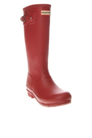 Γυναικείες μπότες Hunter, Μέγεθος 36, Χρώμα Κόκκινο, Τιμή 45,15 €