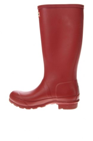 Γυναικείες μπότες Hunter, Μέγεθος 36, Χρώμα Κόκκινο, Τιμή 45,15 €