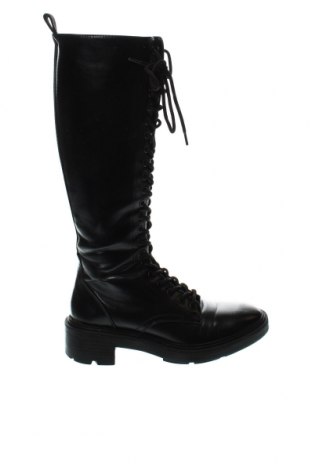 Γυναικείες μπότες Zara, Μέγεθος 37, Χρώμα Μαύρο, Τιμή 12,74 €