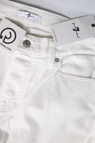 Damskie jeansy 7 For All Mankind, Rozmiar XL, Kolor Biały, Cena 218,30 zł