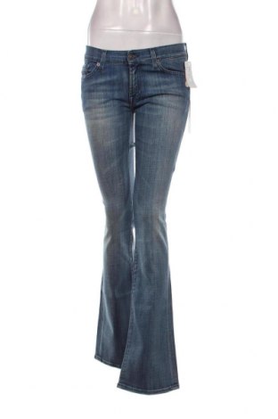 Dámske džínsy  7 For All Mankind, Veľkosť M, Farba Modrá, Cena  79,01 €