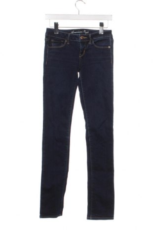 Damskie jeansy American Eagle, Rozmiar XS, Kolor Niebieski, Cena 31,54 zł