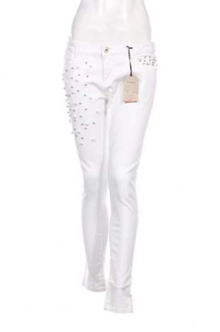 Damen Jeans Clockhouse, Größe M, Farbe Weiß, Preis 12,80 €