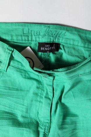 Дамски дънки Gina Benotti, Размер L, Цвят Зелен, Цена 17,40 лв.