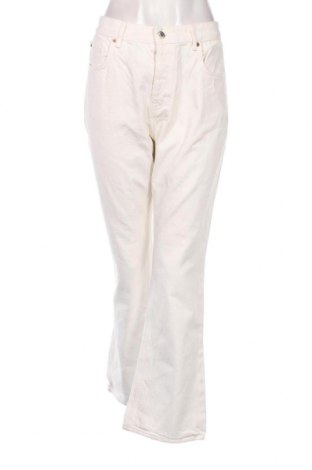 Дамски дънки H&M, Размер L, Цвят Бял, Цена 8,99 лв.