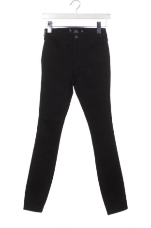 Blugi de femei Hollister, Mărime XS, Culoare Negru, Preț 44,89 Lei