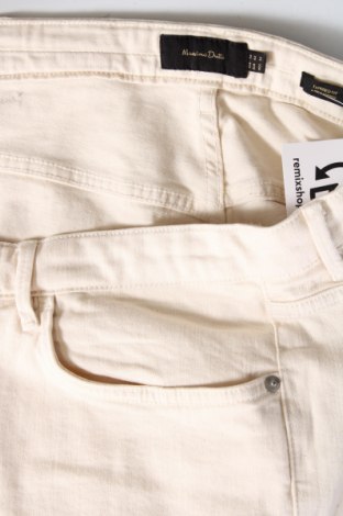 Dámské džíny  Massimo Dutti, Velikost XL, Barva Krémová, Cena  1 400,00 Kč
