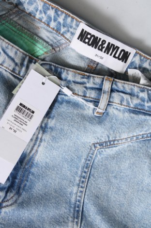 Damskie jeansy Neon & Nylon by Only, Rozmiar M, Kolor Niebieski, Cena 67,25 zł