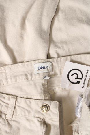 Dámske džínsy  ONLY, Veľkosť S, Farba Kremová, Cena  6,12 €