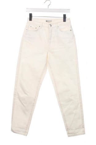 Damskie jeansy Perfect Jeans By Gina Tricot, Rozmiar XS, Kolor ecru, Cena 33,10 zł