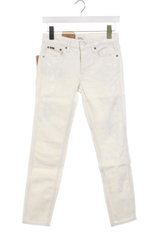 Dámské džíny  Polo By Ralph Lauren, Velikost XS, Barva Krémová, Cena  3 957,00 Kč