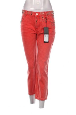 Dámske džínsy  The Kooples, Veľkosť S, Farba Červená, Cena  100,11 €