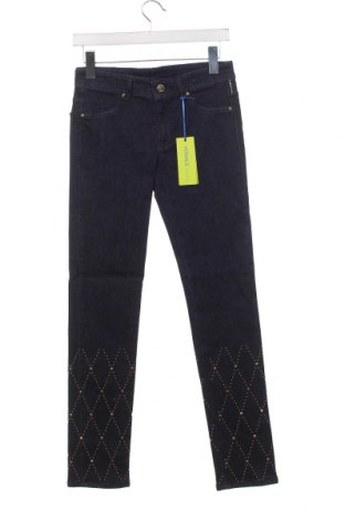 Дамски дънки Versace Jeans, Размер S, Цвят Син, Цена 121,68 лв.
