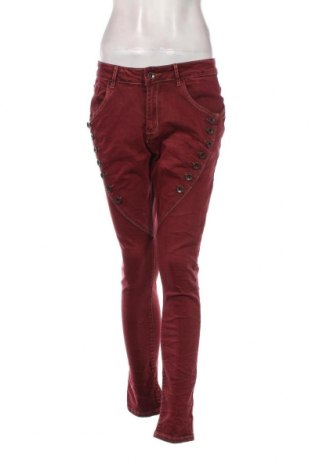 Damskie jeansy Zac & Zoe, Rozmiar S, Kolor Czerwony, Cena 26,99 zł