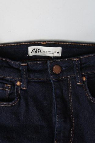 Дамски дънки Zara, Размер XS, Цвят Син, Цена 22,89 лв.