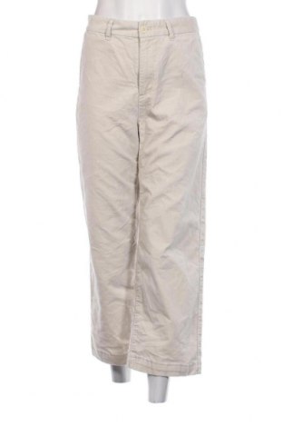 Pantaloni de velvet de femei, Mărime S, Culoare Ecru, Preț 22,89 Lei