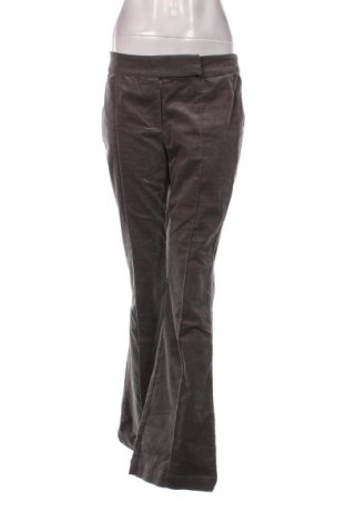 Pantaloni de velvet de femei About You, Mărime M, Culoare Gri, Preț 35,53 Lei