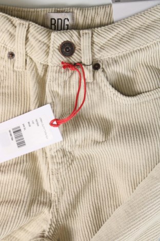 Γυναικείο κοτλέ παντελόνι BDG, Μέγεθος XXS, Χρώμα Εκρού, Τιμή 9,87 €