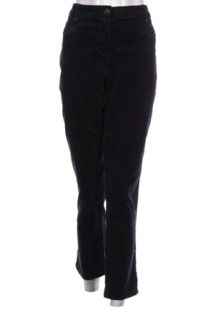 Pantaloni de velvet de femei Canda, Mărime XL, Culoare Albastru, Preț 52,46 Lei