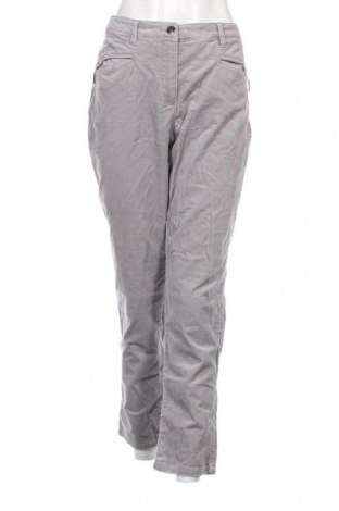 Pantaloni de velvet de femei Canda, Mărime XL, Culoare Gri, Preț 42,93 Lei