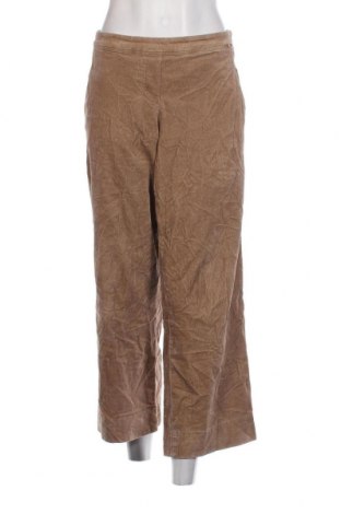 Pantaloni de velvet de femei Cinque, Mărime XL, Culoare Bej, Preț 24,18 Lei