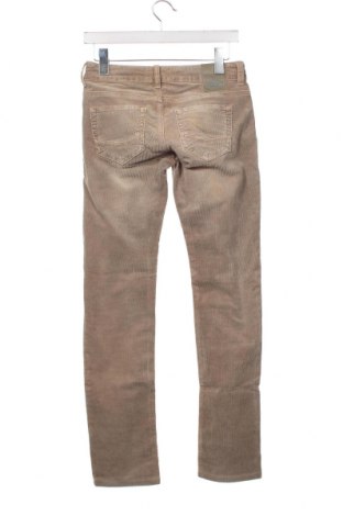 Pantaloni de velvet de femei Cross, Mărime XS, Culoare Bej, Preț 73,98 Lei