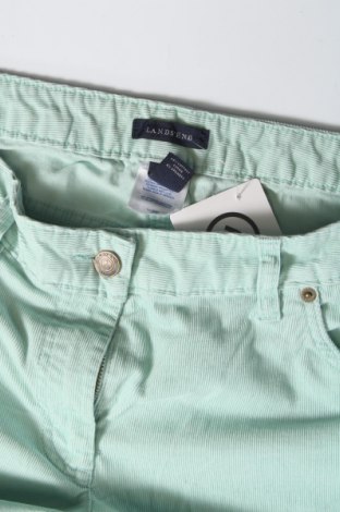 Γυναικείο κοτλέ παντελόνι Lands' End, Μέγεθος L, Χρώμα Πράσινο, Τιμή 14,84 €