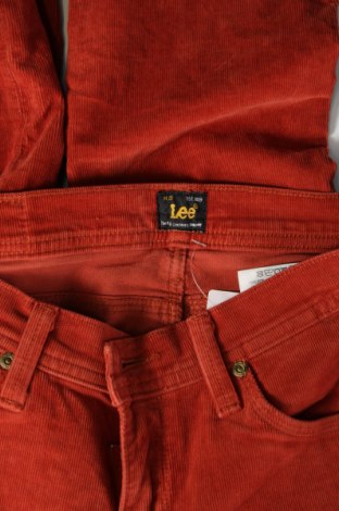 Pantaloni de velvet de femei Lee, Mărime S, Culoare Portocaliu, Preț 25,79 Lei