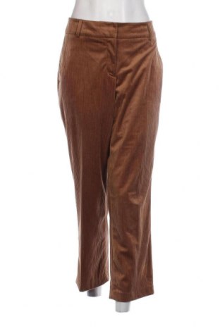 Pantaloni de velvet de femei Opus, Mărime L, Culoare Maro, Preț 43,52 Lei