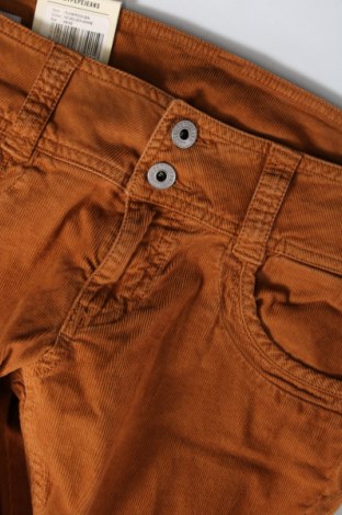 Pantaloni de velvet de femei Pepe Jeans, Mărime M, Culoare Maro, Preț 72,04 Lei