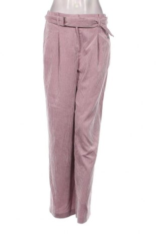Pantaloni de velvet de femei Primark, Mărime M, Culoare Roz, Preț 73,98 Lei
