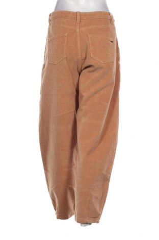 Pantaloni de velvet de femei Reign, Mărime L, Culoare Maro, Preț 100,16 Lei