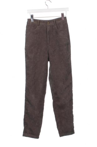 Pantaloni de velvet de femei SHEIN, Mărime XS, Culoare Verde, Preț 29,57 Lei