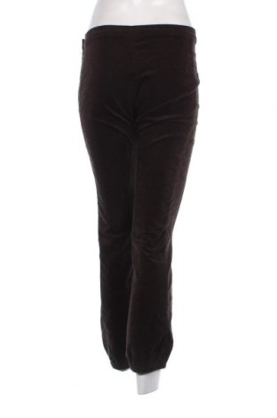 Pantaloni de velvet de femei Sisley, Mărime M, Culoare Maro, Preț 24,18 Lei