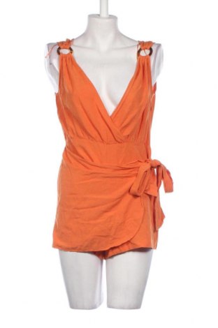 Дамски гащеризон Zara, Размер S, Цвят Оранжев, Цена 14,40 лв.