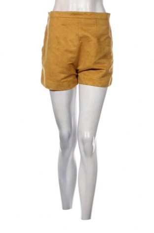 Дамски къс панталон, Размер S, Цвят Жълт, Цена 3,04 лв.