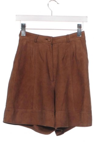 Дамски къс панталон, Размер XS, Цвят Кафяв, Цена 19,00 лв.