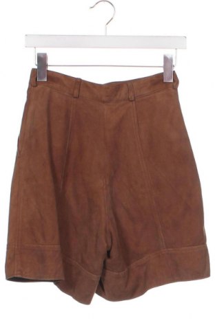 Дамски къс панталон, Размер XS, Цвят Кафяв, Цена 9,69 лв.