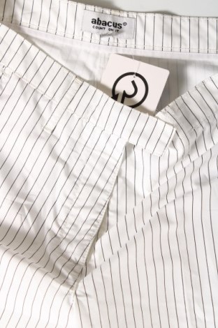 Γυναικείο κοντό παντελόνι Abacus, Μέγεθος M, Χρώμα Λευκό, Τιμή 9,04 €