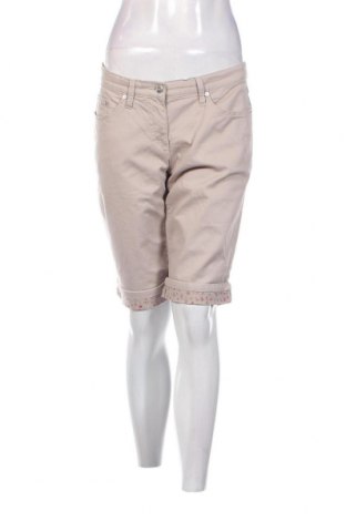 Дамски къс панталон Bpc Bonprix Collection, Размер M, Цвят Бежов, Цена 30,00 лв.