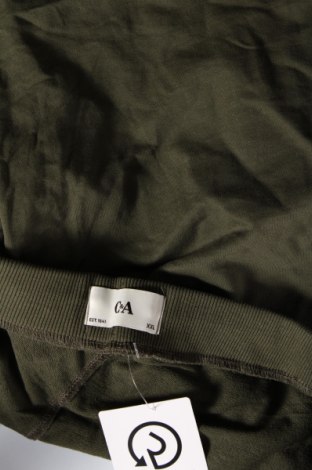 Γυναικείο κοντό παντελόνι C&A, Μέγεθος XXL, Χρώμα Πράσινο, Τιμή 11,75 €