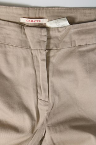 Дамски къс панталон Camaieu, Размер S, Цвят Бежов, Цена 7,53 лв.