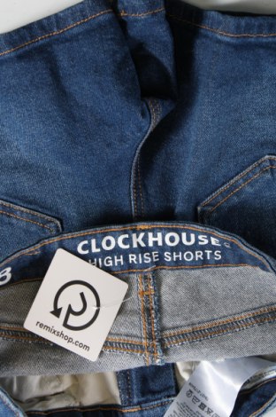 Γυναικείο κοντό παντελόνι Clockhouse, Μέγεθος XS, Χρώμα Μπλέ, Τιμή 6,70 €