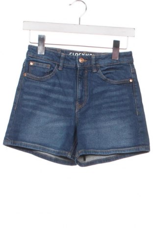 Pantaloni scurți de femei Clockhouse, Mărime XS, Culoare Albastru, Preț 35,63 Lei